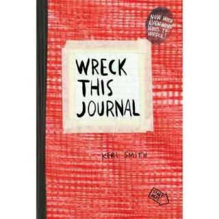 Wreck This Journal Red
