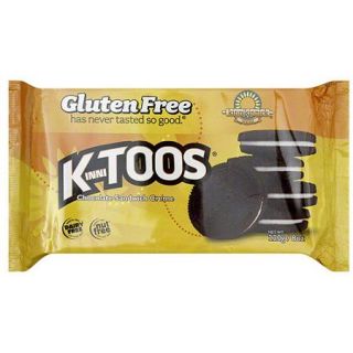 Kinnitoos Chocolate Creme Sandwich Cookies, 8 oz (Pack of 6)