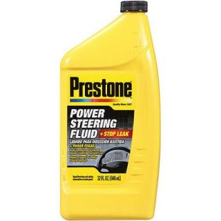 Prestone Power Steering Fluid Plus Stop Leak, 32 oz