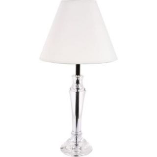 Yosemite Home Decor Portable Lamp Series 22 in. White Table Lamp DISCONTINUED PTL5037