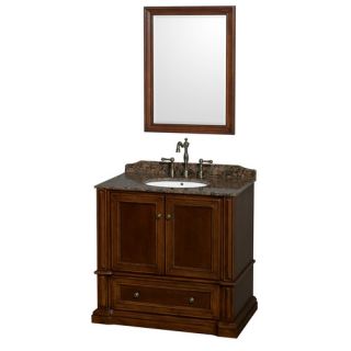 Wyndham Collection Rochester 36 Single Bathroom Vanity Set with