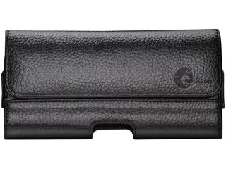i Blason Black Magnetic Closure Leather Belt Holster for iPhone 6 / 6s iPhone6 4.7 LeatherHolster Black