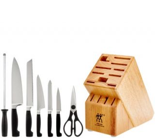 Zwilling J.A. Henckels Four Star Forged 8pc Knife Block —