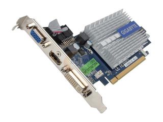 GIGABYTE Radeon HD 5450 DirectX 11 GV R545SL 1GI 1GB 64 Bit DDR3 PCI Express 2.1 x16 HDCP Ready Low Profile Video Card