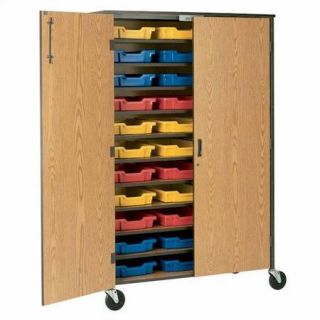 Fleetwood 72'' H Tote Storage Cabinet with Optional Trays