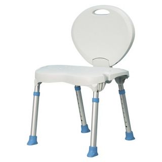 AquaSense Folding Bath and Shower Chair with Non Slip Seat & Backrest
