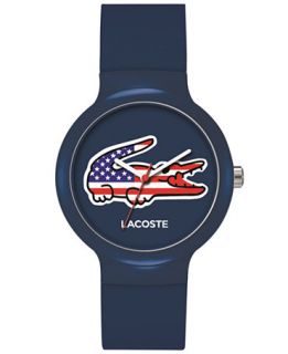 Lacoste Unisex Goa Blue Silicone Strap Watch 40mm 2020073
