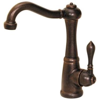 Pfister Marielle Single Handle High Arc Bar Faucet in Rustic Bronze GT72M1UU