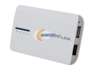 TP LINK TL MR3040 3G/4G Wireless N150 Portable Router, Internal Battery, Pocket Design, Multifunction, 150Mbps
