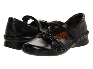 Naot Footwear Tone Black Madras Leather/Black Gloss Leather
