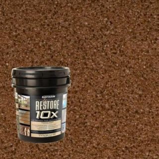Rust Oleum Restore 4 gal. Russet Deck and Concrete 10X Resurfacer 46547
