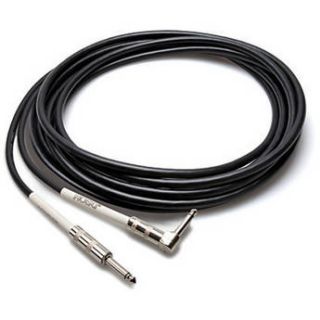 Hosa Technology Straight to Right Angle Guitar Cable   GTR 225R