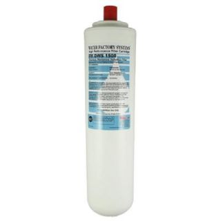 Water Factory Systems 15 in. x 4 in. FaucetMATE Carbon Block Filter WATER FACTORY SYSTEMS 47 5574704