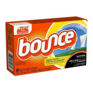 Bounce Outdoor Fresh Dryer Sheets (80 Count) 0037000340850