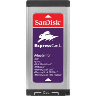SanDisk Multi Card ExpressCard Adapter SDAD 109 A11