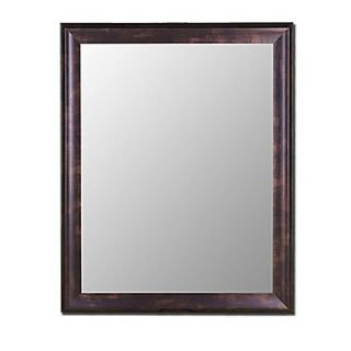 Hitchcock Butterfield Company Espresso Walnut Framed Wall Mirror; 36 W x 46 H