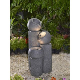 Multi tier Bowls Fountain with LED Light   17360874  