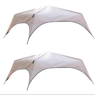 (2) COLEMAN RainFly Covers for 6 Person Camping Instant Tent   Rain Protection