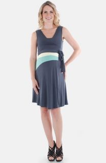 Everly Grey Claire   During & After Sleeveless Maternity/Nursing Dress