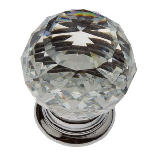 GlideRite 1.19 inch Clear K9 Crystal Cabinet Knobs (Pack of 10