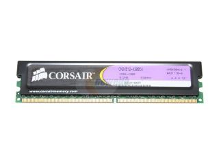 CORSAIR XMS2 512MB 240 Pin DDR2 SDRAM DDR2 533 (PC2 4300) Desktop Memory Model CM2X512 4300C4