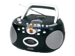 Refurbished Jensen Portable Stereo CD Player With Cassette & Am/fm Radio JENCD540R