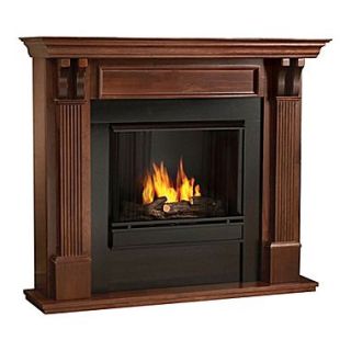 Real Flame Ashley Gel Fuel Fireplace; Mahogany
