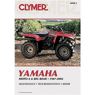 Clymer Yamaha Moto 4 & Big Bear, 1987 2004