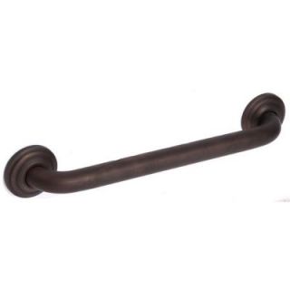 Taymor Brentwood 16 in. x 1.25 in. Safety Grab Bar in Oil Rubbed Bronze 03 7916SSBRN