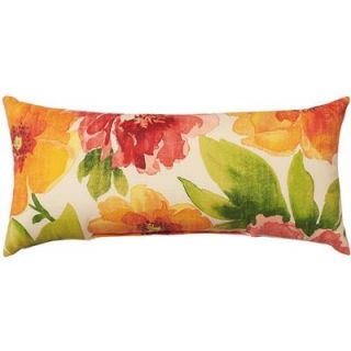 Home Decorators Collection Muree Primrose Long Outdoor Lumbar Pillow 2288510100