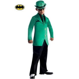 DC Comics Gotham Super Villains Riddler Costume for Kids   Size L