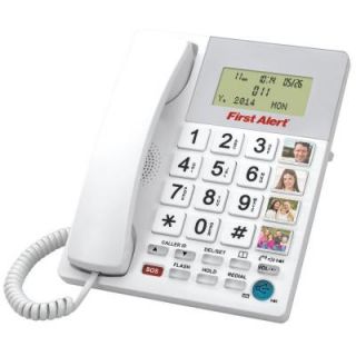 First Alert Big Button Digital Telephone with Emergency Key SFA3275