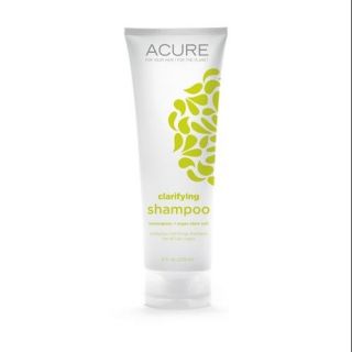 Lemongrass Argan Stem Cell Shampoo Clarifying Keratin Boosting Acure Organics 8 oz Liquid