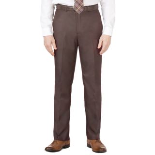 Dockers Mens Brown Flat front Suit Separate Pants   16024517