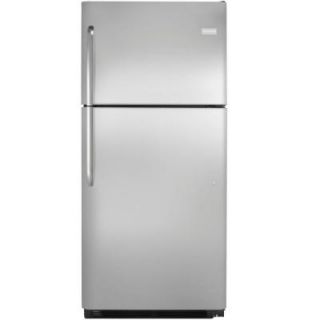 Frigidaire 30 in. W 20.3 cu. ft. Top Freezer Refrigerator in Stainless Steel FFHT2117PS