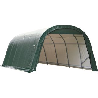 ShelterLogic 12-Ft.W Round-Style Instant Garage/Shelter — 28ft.L x 12ft.W x 8ft.H, 1 5/8in. Frame  Round Style Instant Garages