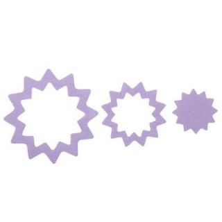 SlipX Solutions Adhesive Starburst Treads in Purple (21 Count) 03804 1