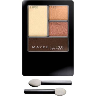 Maybelline New York Expert Wear Eyeshadow Quads, Sunlit Bronze, 0.17 oz