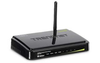 TRENDnet 150Mbps Wireless N Home Router   150Mbps, 4x Ports, IEEE 802.11g/b/n, WPS   TEW 711BR