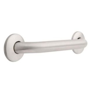 Franklin Brass 1 1/4 in. x 12 in. Concealed Screw Grab Bar in Stainless Steel 5712