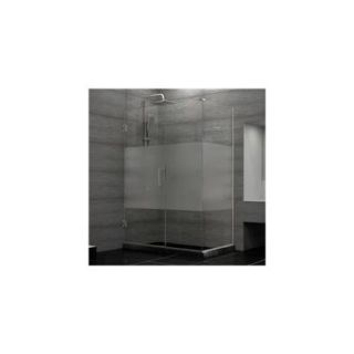 Bath Authority SHEN 24460300 HFR 01 DreamLine Unidoor Plus 46 inch W x 30 3/8 inch D x 72 inch H Hinged Shower Enclosure,