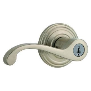 Kwikset Commonwealth Satin Nickel Entry Lever Featuring SmartKey 740CHL 15 SMT RCAL RCS