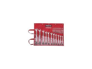 Ratcheting Wrench Set, Metric, 20 Pc