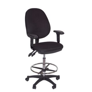 Grandeur Managers High Back Mesh Draft Chair with Foot Ring by Martin