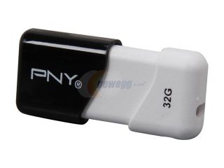 PNY Compact Attaché 32GB USB 2.0 Flash Drive Model P FD32GCOM GE