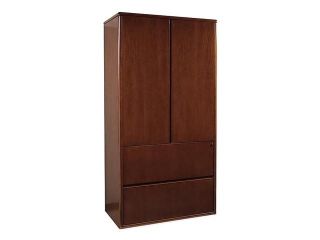 Two Door Storage Cabinet with 2 Drawer Lateral File Below Sonoma