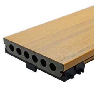 NewTechWood Deck A Floor Pro 13.4 sq. ft. Composite Decking Kit in English Oak DAF PRO 13 OK