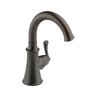 Delta Beverage Single Handle Deck Mounted Kitchen Faucet; Venetian Bronze