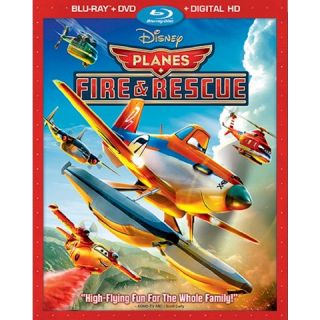 Planes Fire & Rescue [2 Discs] [Includes Digital Copy] [Blu ray/DVD