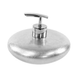 Nameeks Almira Silver Freestanding Soap/Lotion Dispenser